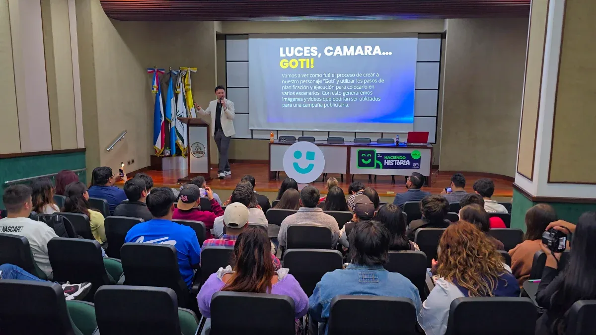 Conferencia en la Universidad Mesoamericana de Quetzaltenango sobre la IA